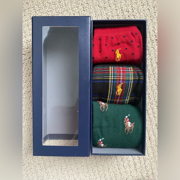 NEW Polo Ralph Lauren socks in gift box XL - Picture 2 of 4